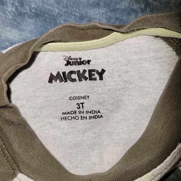 Mickey PJ set with Pants and Shorts - Picture 2 of 5
